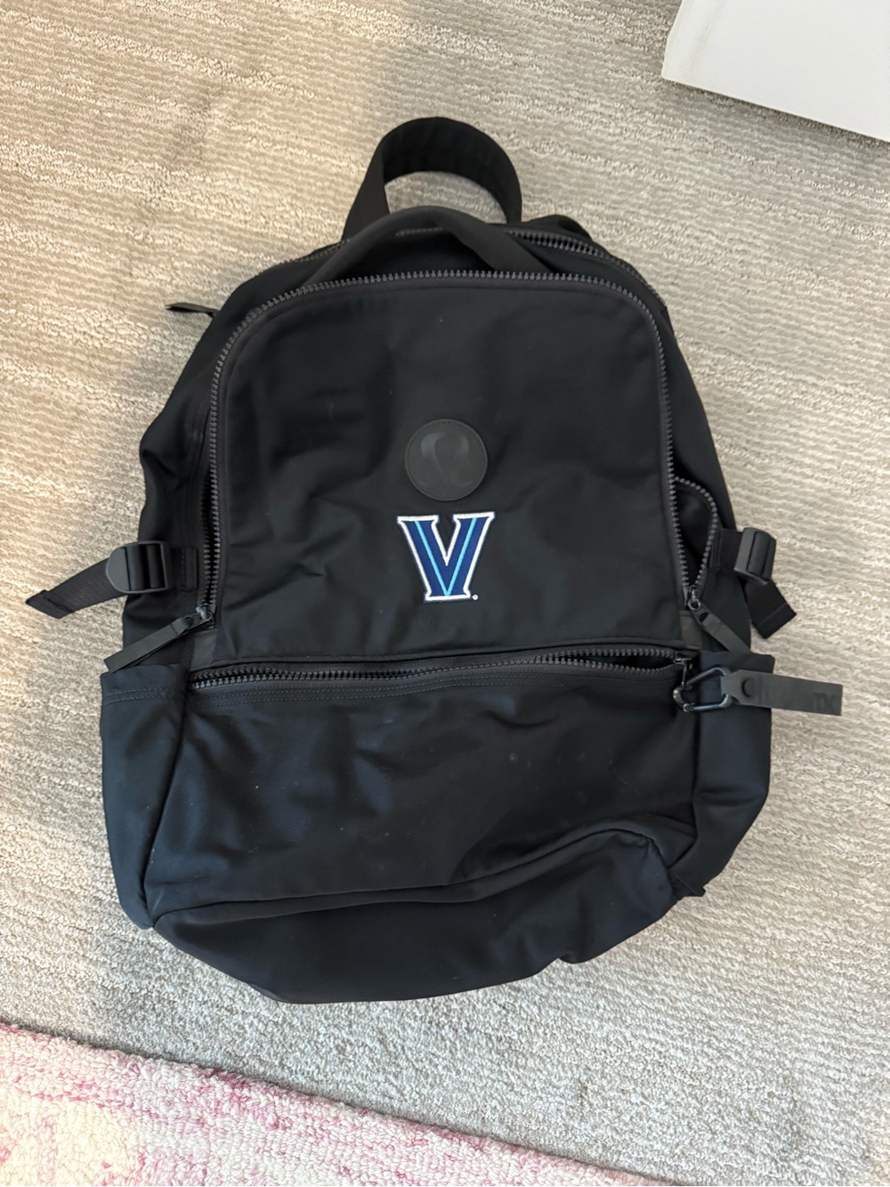 Black Villanova Backpack - Great computer or school Bag